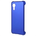 Coque Samsung Galaxy Xcover 5 en Plastique Caoutchouté - Bleue