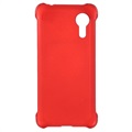 Coque Samsung Galaxy Xcover 5 en Plastique Caoutchouté - Rouge