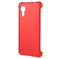 Coque Samsung Galaxy Xcover 5 en Plastique Caoutchouté - Rouge