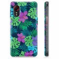 Coque Samsung Galaxy Xcover 5 en TPU - Fleurs Tropicales