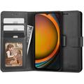 Étui Portefeuille Samsung Galaxy Xcover7 avec Aimant et Support Tech-Protect (Emballage ouvert - Satisfaisant Bulk) - Noir
