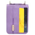 Coque Hybride Samsung Galaxy Z Flip4 5G avec Porte-Cartes - Violete