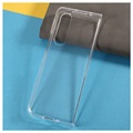 Coque Samsung Galaxy Z Fold3 5G en Plastique Caoutchouté - Transparente