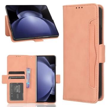 Étui Portefeuille Samsung Galaxy Z Fold6 - Série Cardholder - Rose