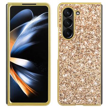 Coque Hybride Samsung Galaxy Z Fold6 - Série Glitter - Doré