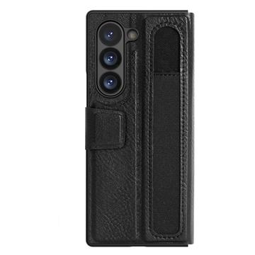 Coque Samsung Galaxy Z Fold6 Revêtue Nillkin Aoge - Noire