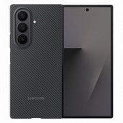 Coque Samsung Galaxy Z Fold7 fibre de carbone EF-XF966SBEGWW - Noir