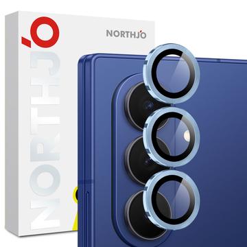 Kit de protection de l\'objectif de l\'appareil photo Samsung Galaxy Z Fold7 Northjo - Bleu