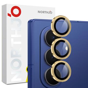 Kit de protection de l\'objectif de l\'appareil photo Samsung Galaxy Z Fold7 Northjo - Or