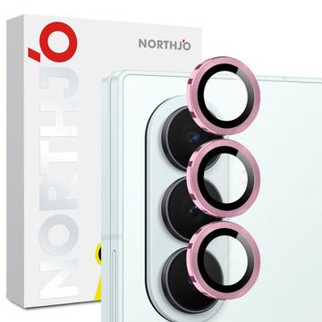 Kit de protection de l\'objectif de l\'appareil photo Samsung Galaxy Z Fold7 Northjo - Rose