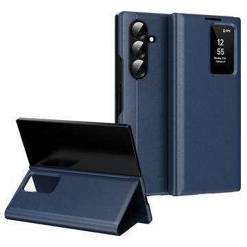 Étui à rabat Samsung Galaxy Z Fold7 Smart Clear View avec fente pour carte
