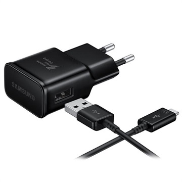 Chargeur de Voyage Rapide USB-C Samsung EP-TA200EBE - Bulk - Noir