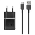 Chargeur de Voyage Rapide USB-C Samsung EP-TA200EBE - Bulk - Noir