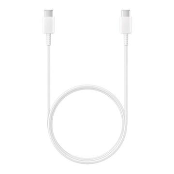 Samsung Câble USB-C / USB-C EP-DN975BWE - 1m, 5A - En vrac - Blanc