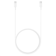 Câble USB-C / USB-C EP-DX310JWE de Samsung - 3A, 1.8m - En vrac - Blanc