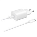 Chargeur de Voyage USB-C Super Rapide Samsung EP-TA800XWEGWW - Blanc