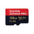 Carte mémoire SanDisk Extreme Pro microSDXC SDSQXCD-128G-GN6MA - 128 Go