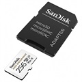 Carte MicroSD SanDisk High Endurance - SDSQQNR-256G-GN6IA - 256Go