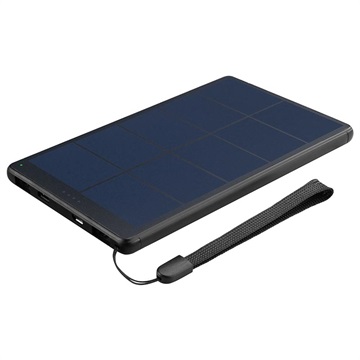 Chargeur Solaire Sandberg Urban 10000mAh - USB-C, USB - Noir