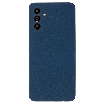 Coque Samsung Galaxy A04s/A13 5G en TPU Sandstone Série - Bleu Foncé