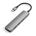 Satechi V2 Slim USB-C Multiport Adapter - Space Grey (adaptateur multiport USB-C mince)
