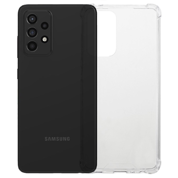 Coque Hybride Samsung Galaxy A52 5G/A52s 5G Résistante aux Rayures - Transparente