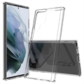 Coque Hybride Samsung Galaxy S22 Ultra 5G Résistante aux Rayures - Transparente