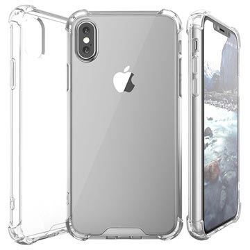 Coque Hybride iPhone X / iPhone XS Résistante aux Rayures - Transparente