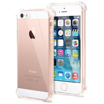 Coque Hybride iPhone 5/5S/SE Résistante aux Rayures - Cristalline