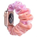 Bracelet Apple Watch Series 7/SE/6/5/4/3/2/1 Scrunchie - 45mm/44mm/42mm - Abricot Rose