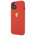 Coque iPhone 13 Mini en Silicone Ferrari Scuderia On Track