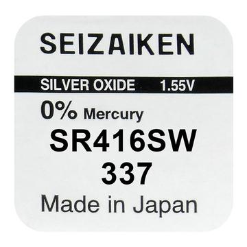 Seizaiken 337 SR416SW Pile à l\'oxyde d\'argent - 1.55V