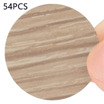 Cache-vis autocollants - Beige