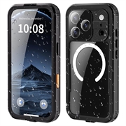 Coque étanche iPhone 17 Pro Shellbox M Series IP68 - Housse de plongée avec compatibilité MagSafe - Noire