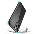 Coque Hybride iPhone 11 Pro Max - Série Shine&Protect 360 - Noir / Transparent