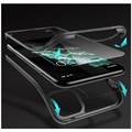 Coque Hybride iPhone 11 Pro Max - Série Shine&Protect 360 - Noir / Transparent