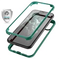 Coque Hybride iPhone 11 Pro Max - Série Shine&Protect 360 - Vert / Transparent