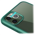 Coque Hybride iPhone 11 Pro Max - Série Shine&Protect 360 - Vert / Transparent