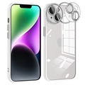 Coque Hybride iPhone 14 Absorbant les Chocs avec Protection de l'Appareil Photo