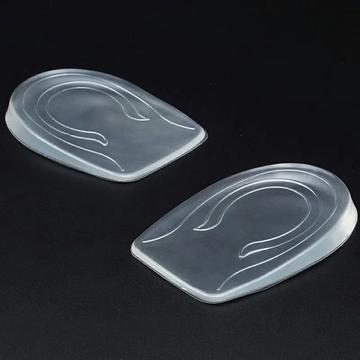 Semelles de rehaussement en silicone invisibles et absorbant les chocs pour hommes - 2cm