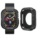 Coque Apple Watch Series 7/SE/6/5/4 Antichoc en TPU - 40mm/41mm - Noire