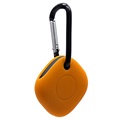 Étui Samsung Galaxy SmartTag en Silicone avec Porte-clés - Orange