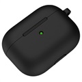 Étui AirPods 3 en Silicone avec Porte-clés A060 - Noir