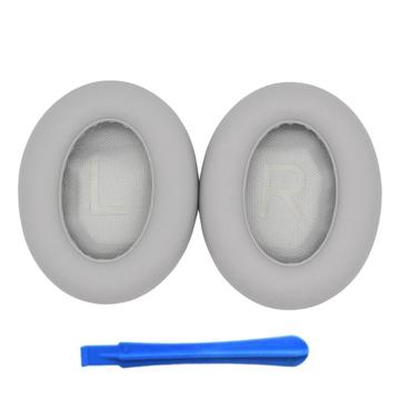 Oreillettes de remplacement en silicone pour le casque NC700 de Bose avec barrette - Gris clair