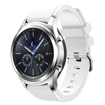 Bracelet Sport en Silicone pour Samsung Gear S3 - Blanc