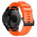 Bracelet en Silicone - Garmin Fenix 6 GPS/6 Pro GPS/5/5 Plus - Orange