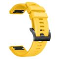 Bracelet en Silicone - Garmin Fenix 6 GPS/6 Pro GPS/5/5 Plus - Jaune