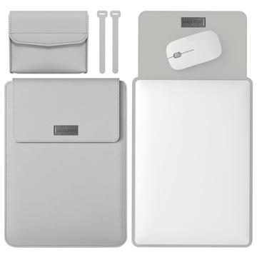 Manchon de protection universelle Slim Fit 3-en-1 pour Tablet/Laptops - 13" - Gris