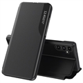 Étui à Rabat Samsung Galaxy A14/A14 5G Smart Clear View - Noir