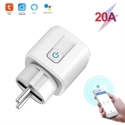 Prise intelligente Wi-Fi 16A/20A - Blanc